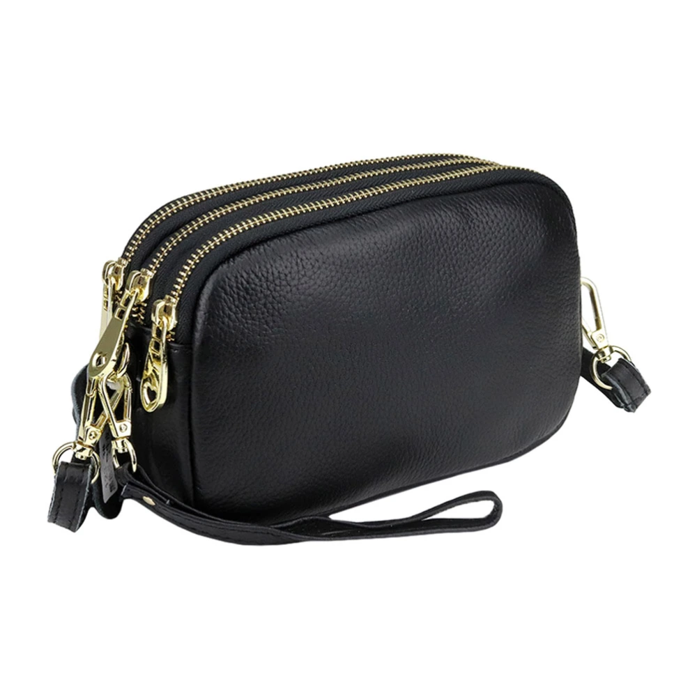 Women Shoulder Bag Portable Crossbody Purse Small Shoulder Bag for Ladies Black