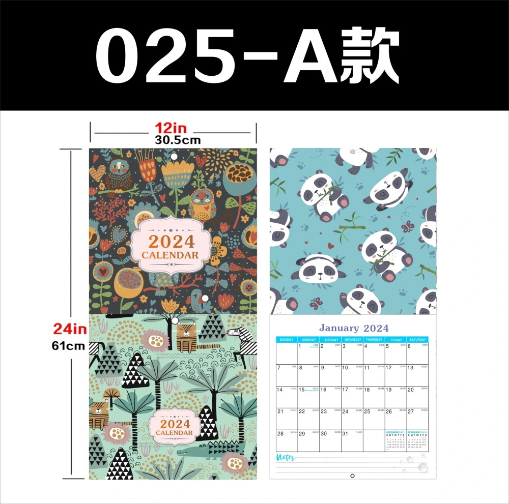 Wall Calendar for Organizing Countdown Calendar Hanging Calendar Monthly Calendar