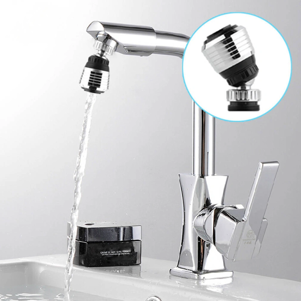 4Pcs Faucet Filter Nozzle Durable Copper Nozzle Filter Head Water Saving Tap Bubbler Connector for Home Kitchen(Silver)