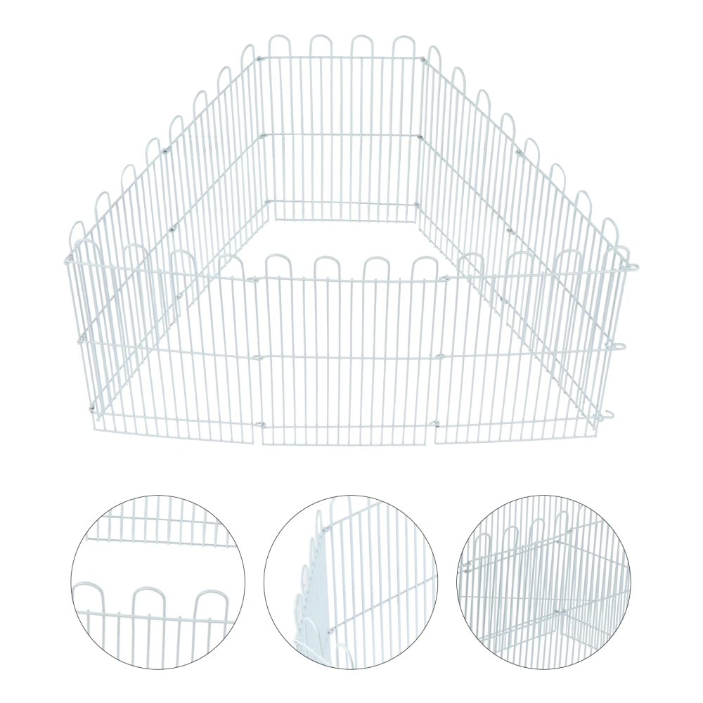 1 Set Guinea Pig Cage Rabbit Cage Playpen Small Animal Pet Playground Fence