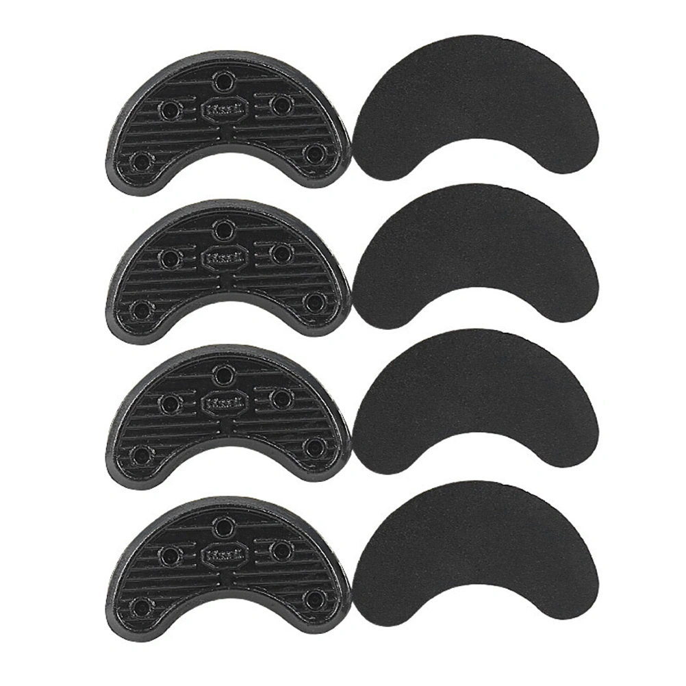 10 Pairs Horseshoe-shaped Shoe Sole Stickers Anti-skid Soles Patches Durable Heel Repair Pad (5)