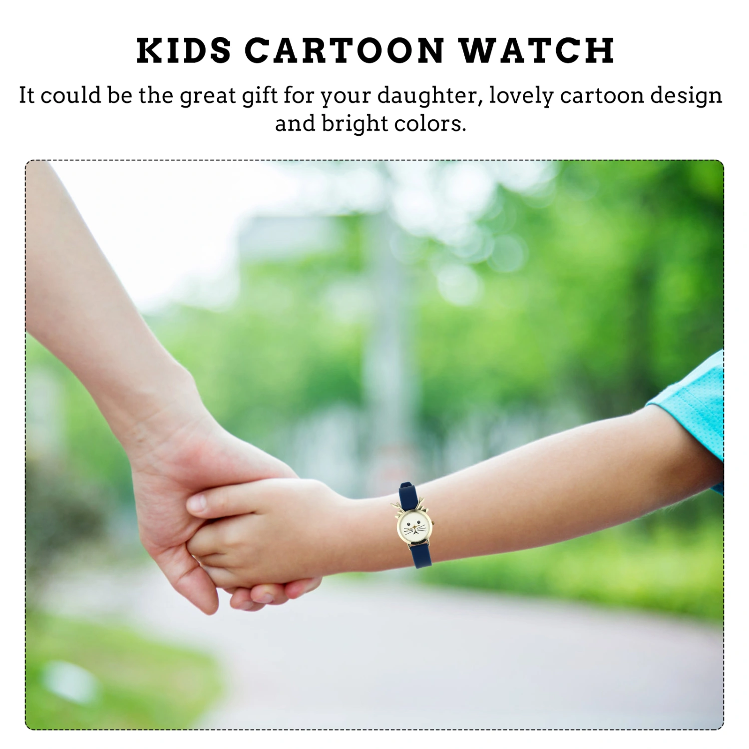Kids Watch Children Wrist Watch Antler Design Students Watch Kids Cartoon Watch