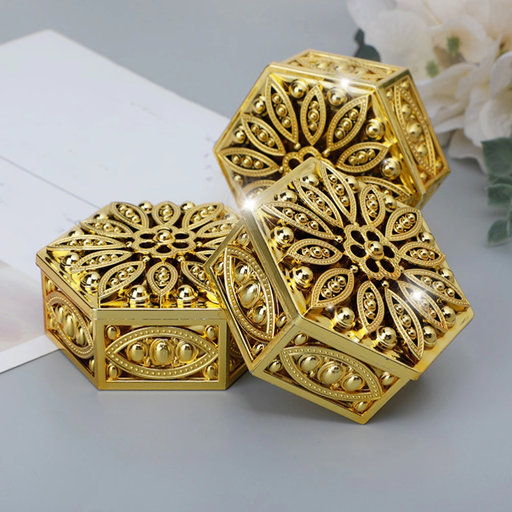 3pcs Candy Wrapping Box Gift Wrapping Box Jewelry Storage Box Decorative Chocolate Box