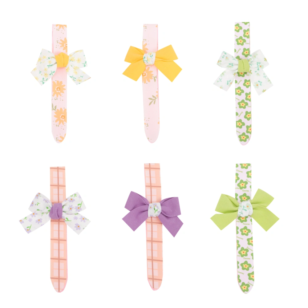 6Pcs Hair Fringe Pad Hair Holders Hair Sticker Clip Toddler Hair Accessories