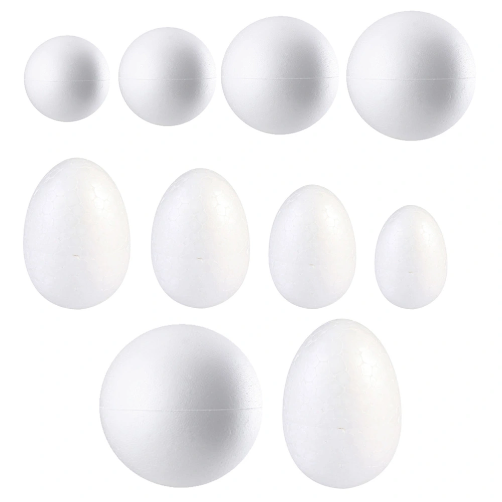 1 Set 50pcs Diy Hanging Decorations Easter Eggs Round Balls Ornaments