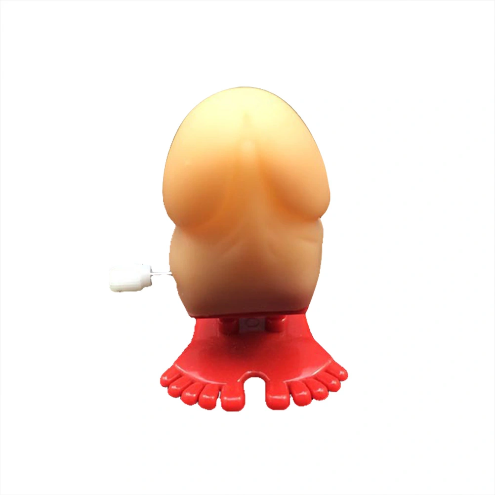 1 PCS Funny Wind Up Toys Jumping Jolly Malegenitals Toys Favors Naughty Accessories