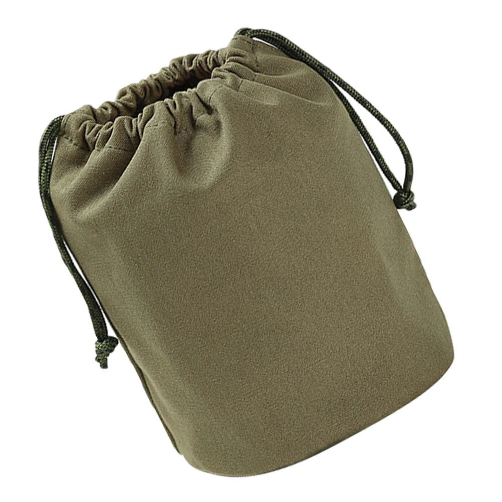 Drawstring Storage Bag Large Capacity Storage Bag Camping Supply (Army Green)