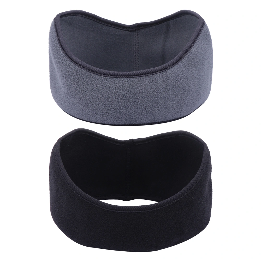 2pcs Windproof Hair Band Warmer Winter Headbands Stretch Hair Band Accessories