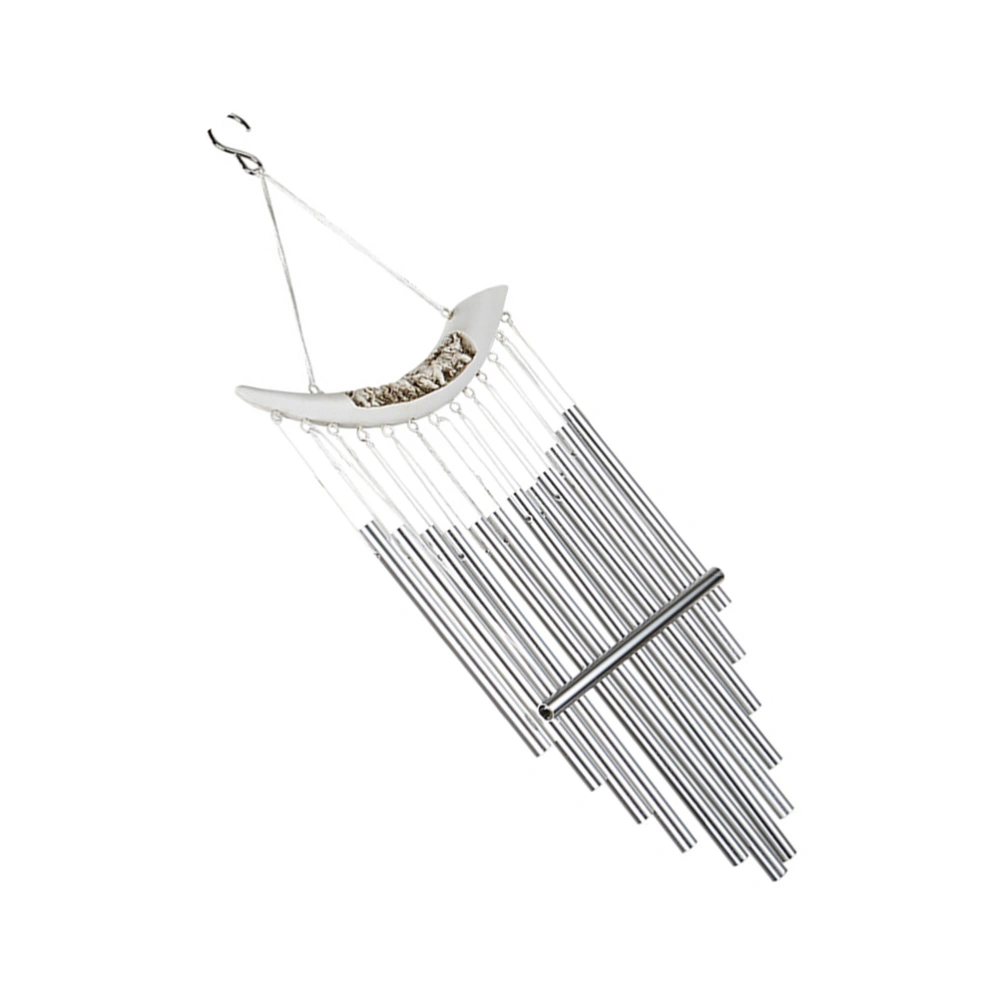 1pc Metal Tube Wind Chime Creative Ceiling Pendant Artistic Aeolian Bell Household Decoration for Door Hallway