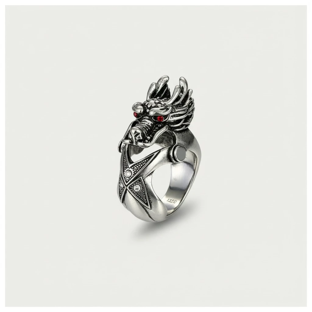 3pcs Punk Style Hand Rings Exquisite Man Rings Retro Finger Joint Rings