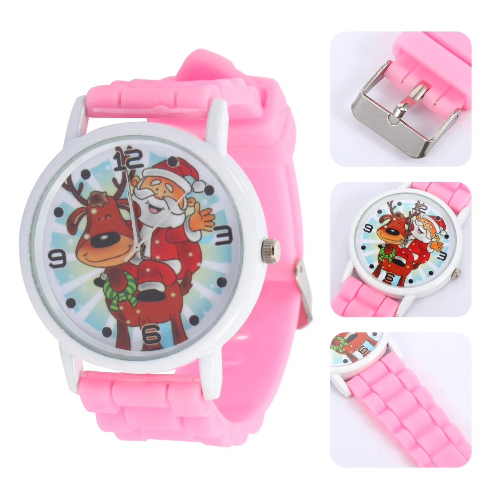 1pc Santa Claus Quartz Watch Creative Gift Watch Quartz Watch for Children