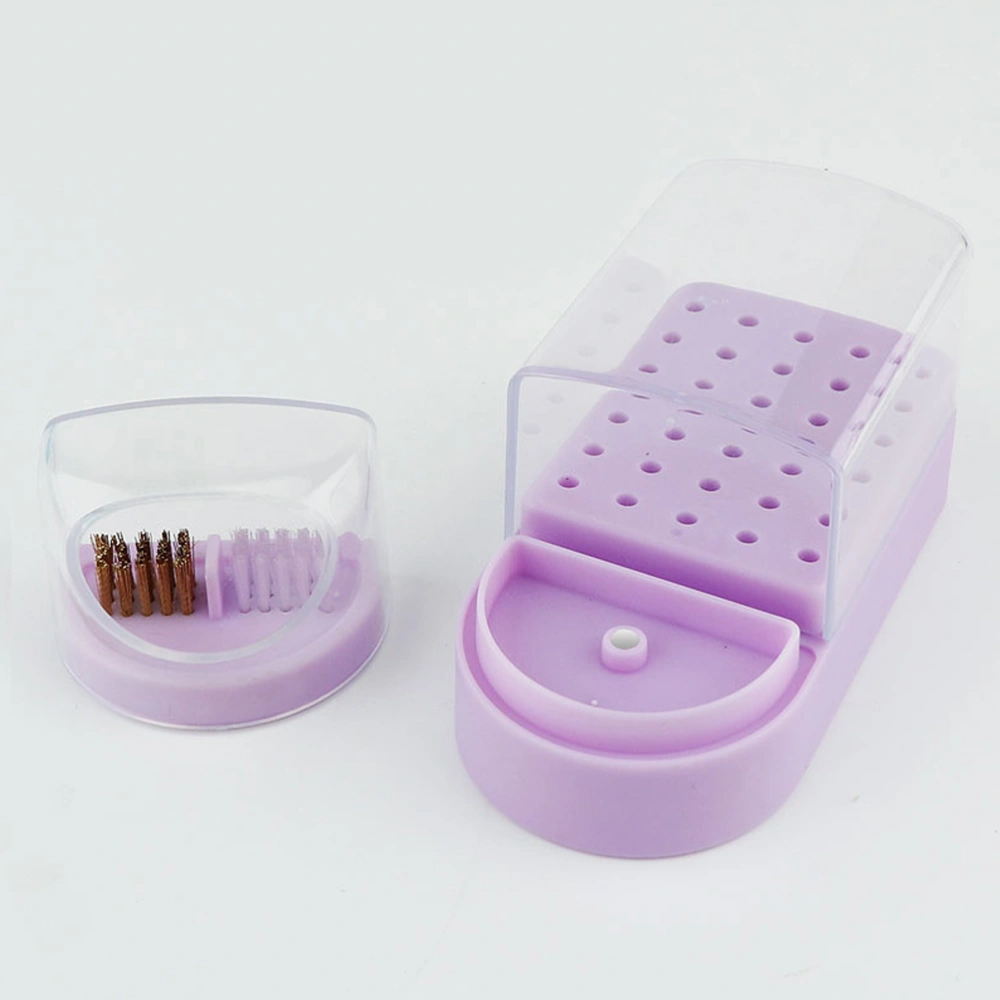 Nail Drill Bits Storage Box Nail Drill Grinding Bit Storage Box Nail Grinding Head Holder