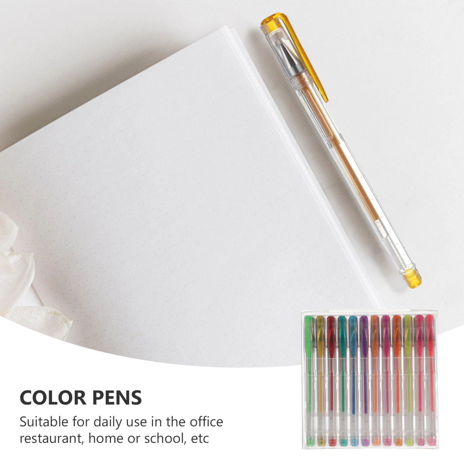 48Pcs Colorful Gel Pens DIY Metallic Paint Pens Drawing Tool Craftwork Pens