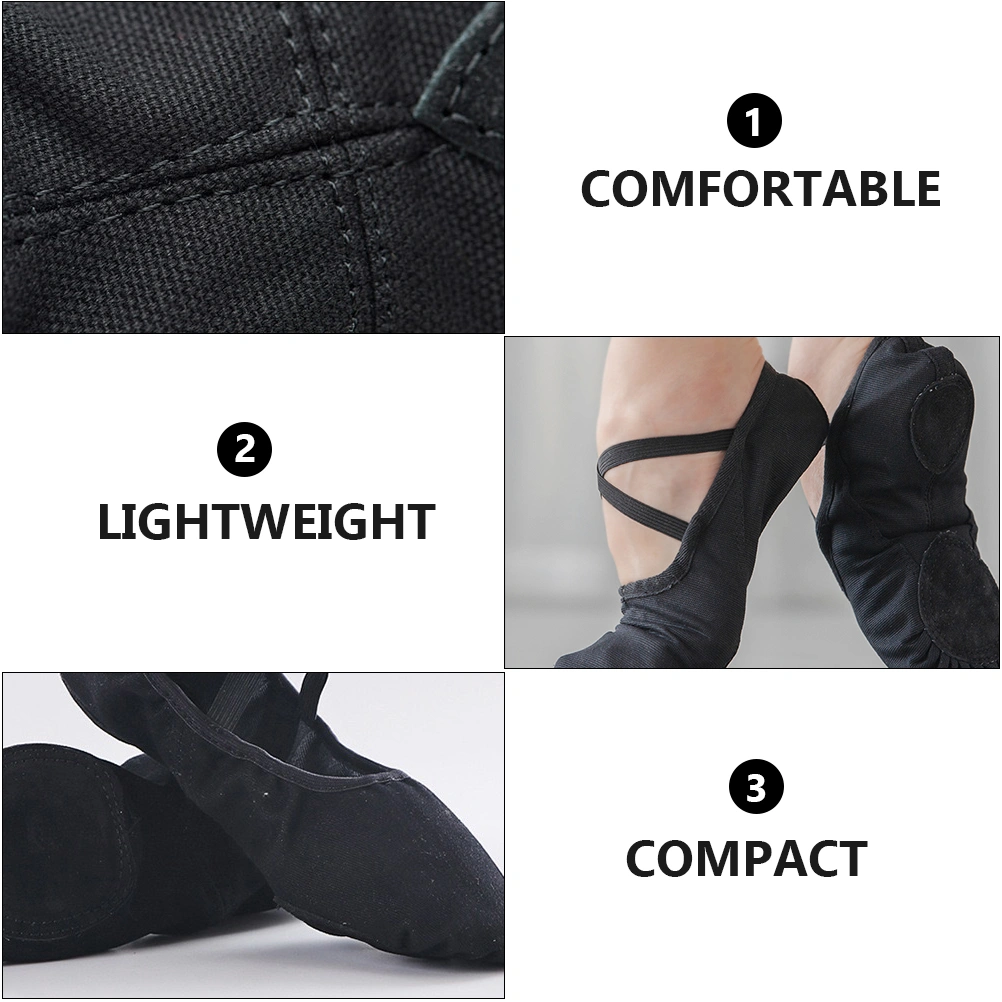 1 Pair of Ballet Slipper Sole Ballet Shoes Ballet Dance Practice Shoes