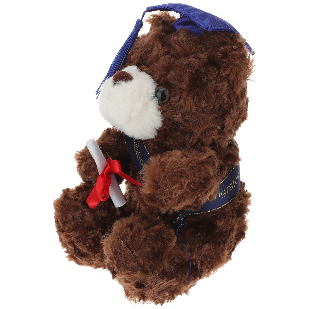 Graduation Plush Bear Stuffed Doll Plush Bear Toy Graduation Teen Girls Gift