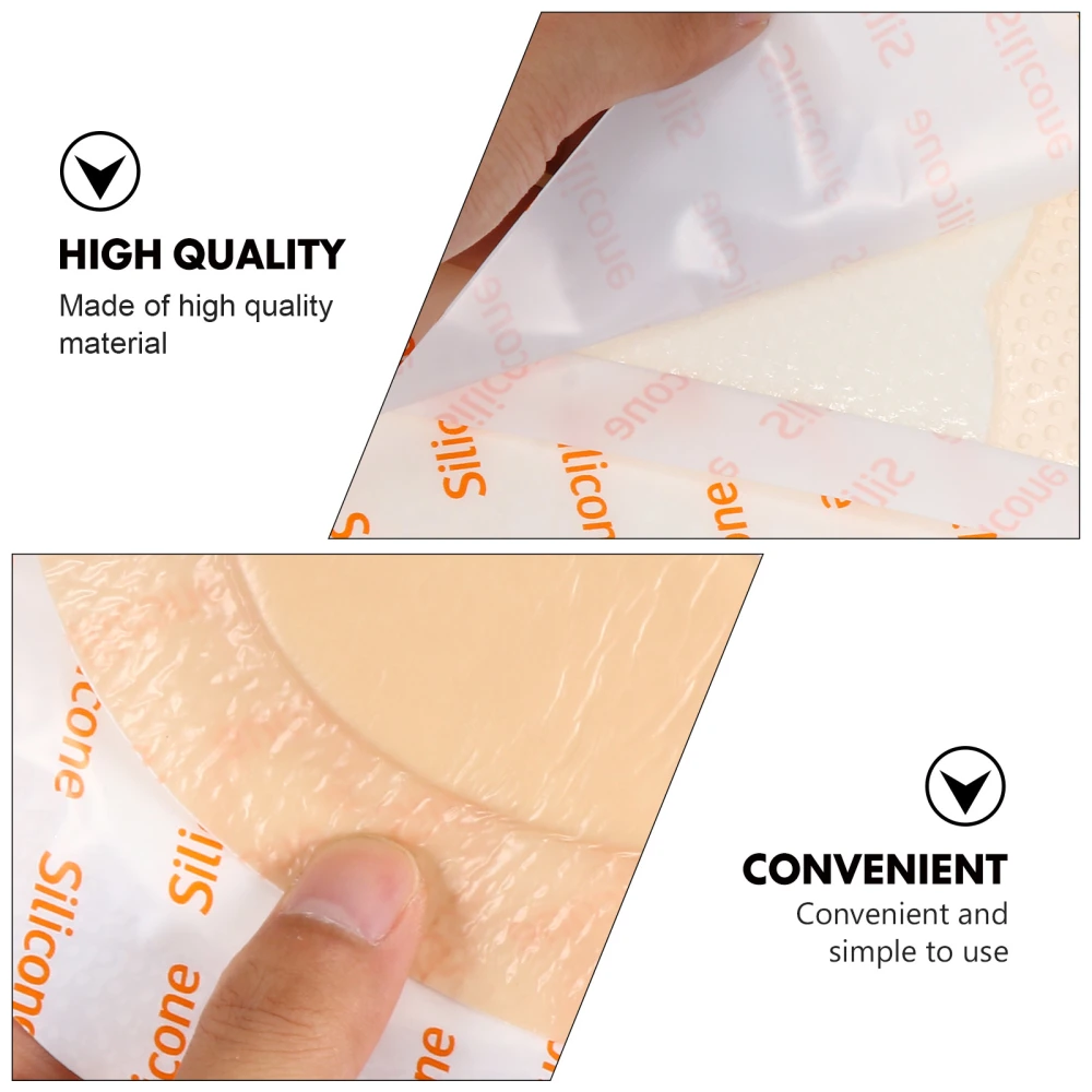 1pc Silicone Gel Wound Dressing Patch Bed Sore Bandage for Pressure Ulcer