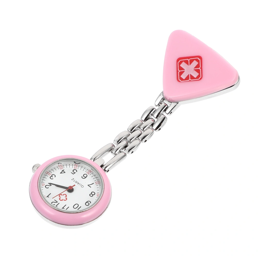 Clip-on Nurse Pocket Watch Stainless Pocket Watch Portable Hanging Watch