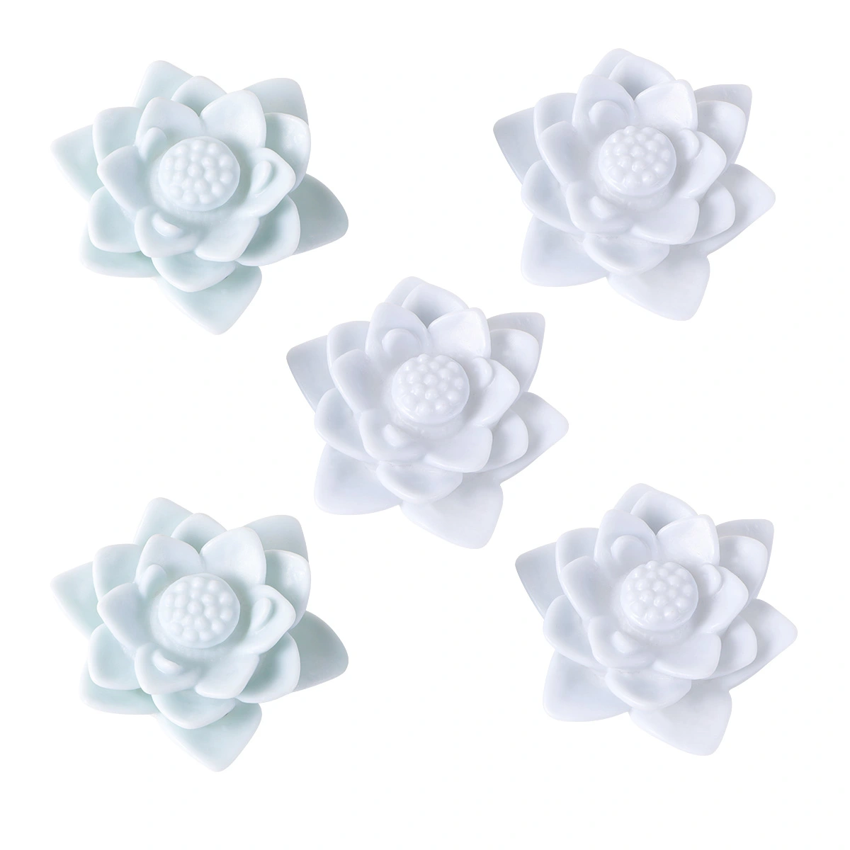 5pcs LED Lotus Lantern Colorful Water Lily Night Light Flower Lanterns Home Decor for Festival Party