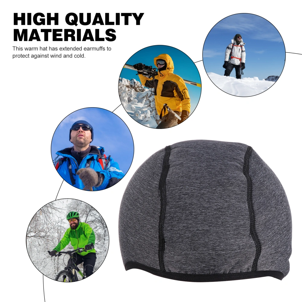 1pc Winter Cycling Hat Cold-proof Headgear Outdoor Sports Protective Hat