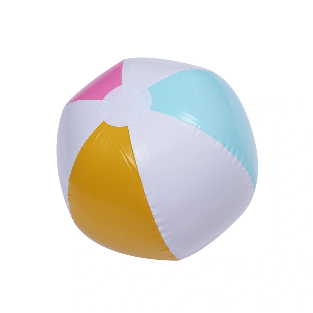 5 Pcs 38CM Inflatable 4 Colors Beach Ball Summer Water Entertaining Ball Pool Toy for Party Games Activities (4 Colors)