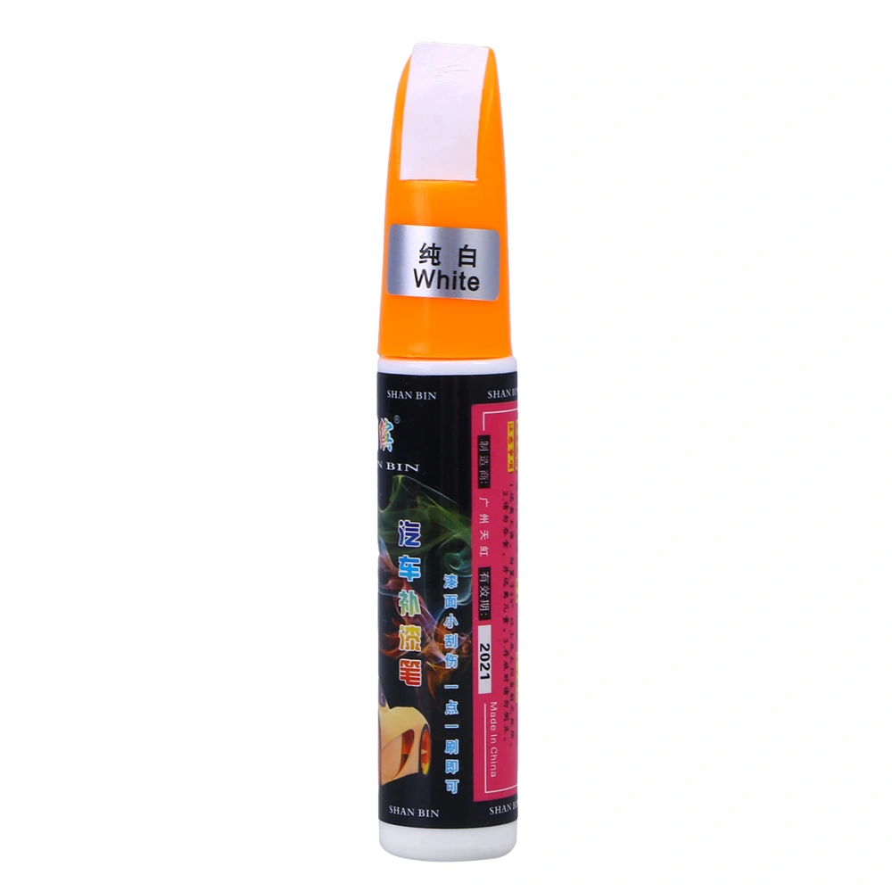 Car Paint Scratching Repair Touch Up Pen Concealing Tool (White)