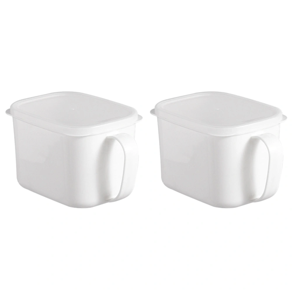 2pcs Kitchen Food Storage Containers Fruit Sugar Tea Snacks Containers