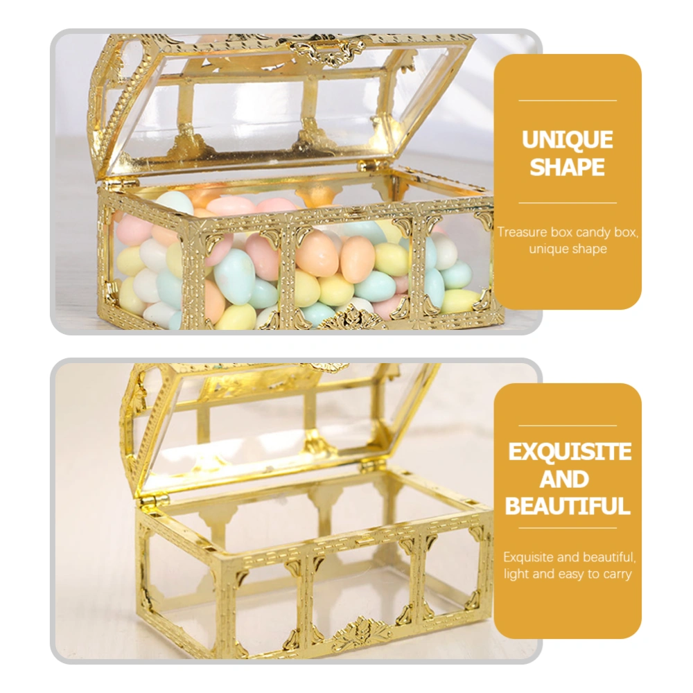 3pcs Wedding Card Boxes Gift Cases Candy Boxes Party Favor Boxes Wedding Boxes