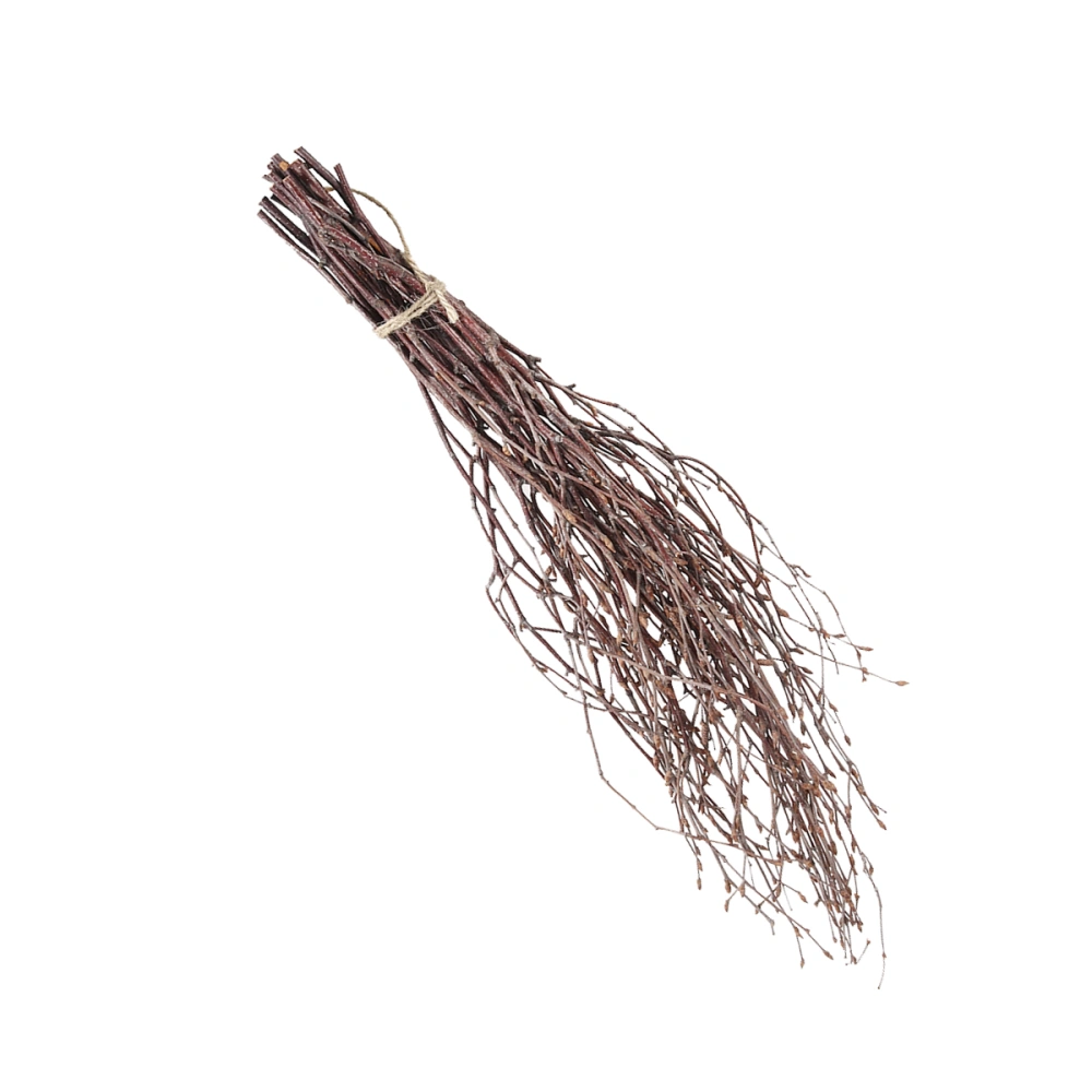 10Pcs 40cm Natural Birch Branches Dry Branches Wooden Sticks Home Decoration Household Ornament Brown