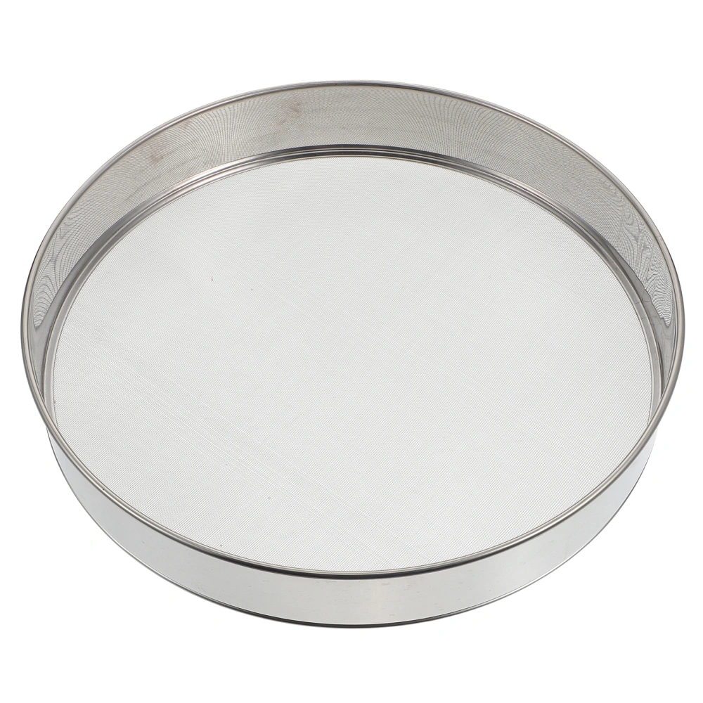 Stainless Steel Flour Sieve Practical Flour Sifter Manual Powder Sieving Tool