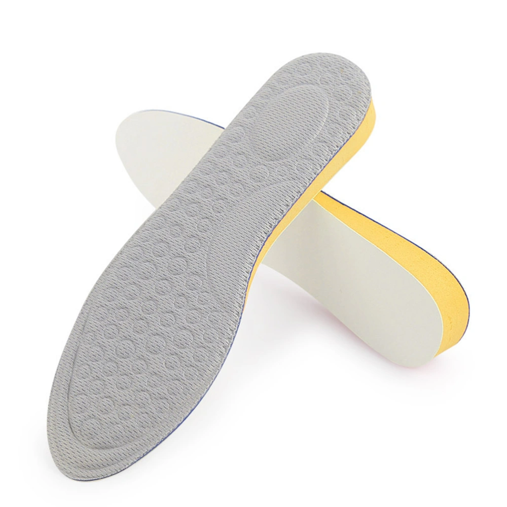 1 Pair of Inner Heightening Insoles Sweat-absorbing Shoe Pads Height Increase Shoe Lifts Size 39-40 (1.5cm)