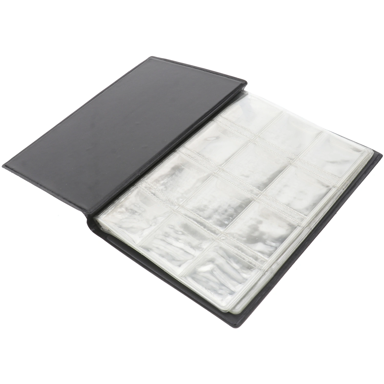 120 Grids Coins Storage Book Commemorative Coin Collection Album Holders Coin Collection Volume Folder Hold (Black)