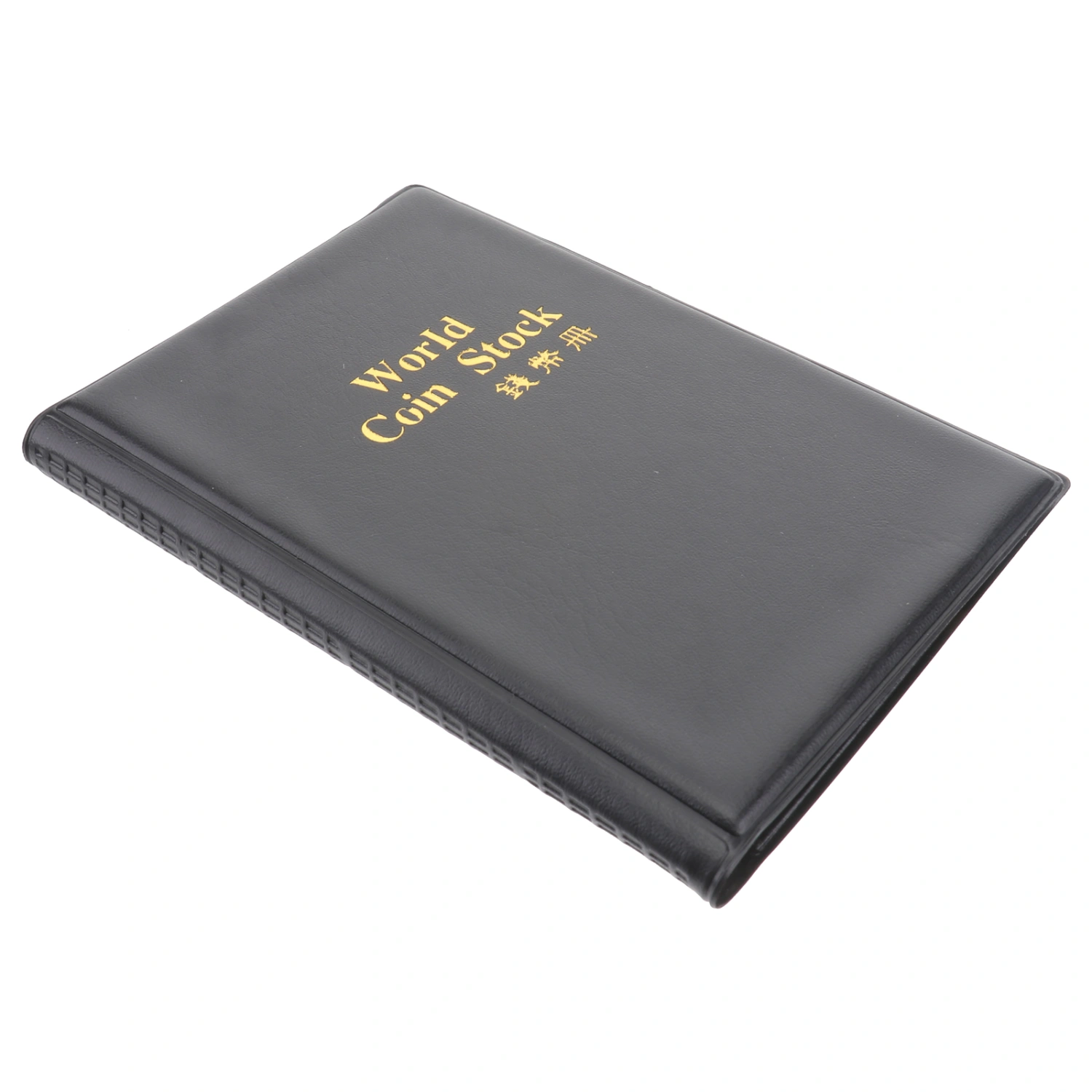 120 Grids Coins Storage Book Commemorative Coin Collection Album Holders Coin Collection Volume Folder Hold (Black)