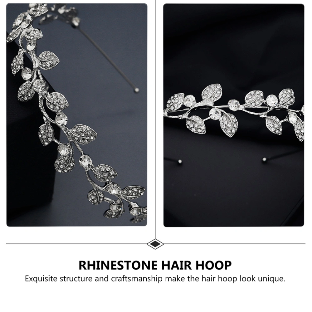 1 Pc Rhinestone Hair Ornament Charming Headband Unique Hair Prop Photo Prop