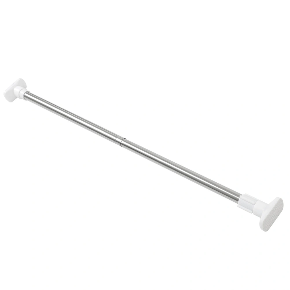 Free Punching Telescopic Pole Practical Bathroom Shower Curtain Rods No Drilling