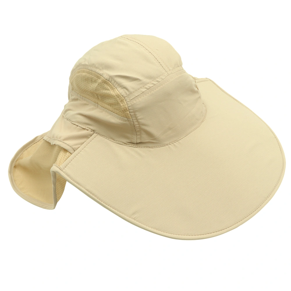 Creative Sun Protection Hat Practical Outdoor Activities Useful Fishing Hat Casual for Spring Summer (Khaki)