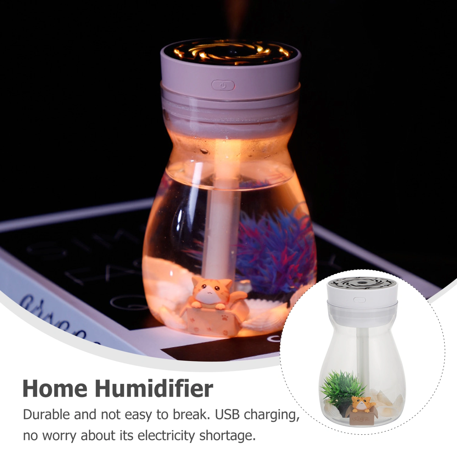 Bedroom Micro Landscape Humidifier Car Interior Modern Mini Air Fresh Humidifier