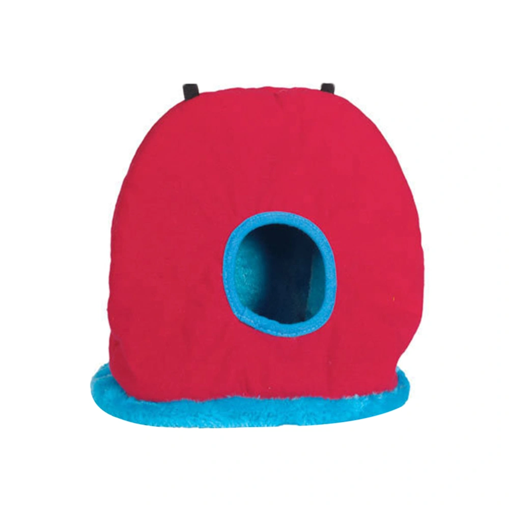 Warm Birds Nest Round Indoor Outdoor Parrot Bed Creative Birds House Birds Supplies (Random Color, Size L)