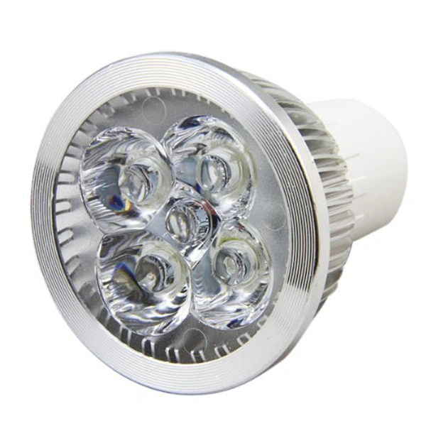 6pcs 4W 85V-265V GU10 Ultra Bright 4-LEDs Energy-saving LED Light Bulbs (White Light)