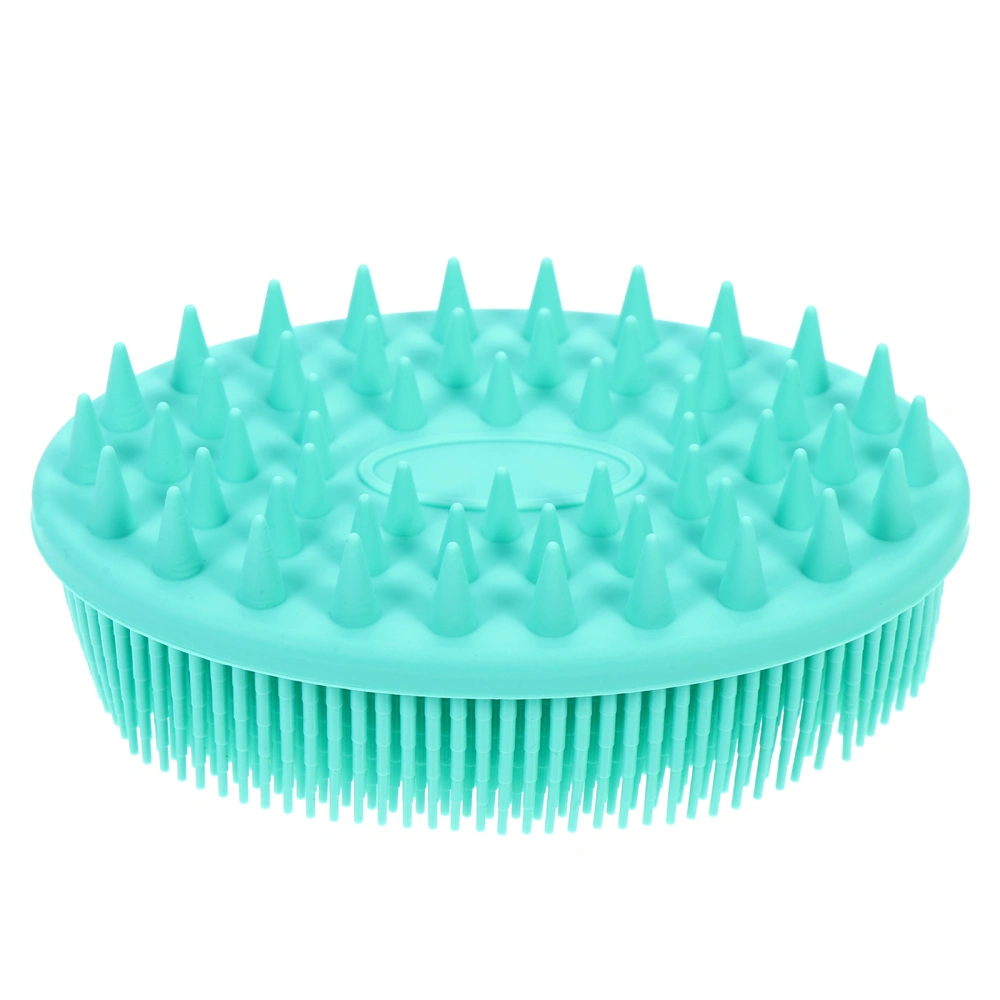 Silicone Bath Brush Shampoo Brush Double-sided Shower Brush for Baby Kids