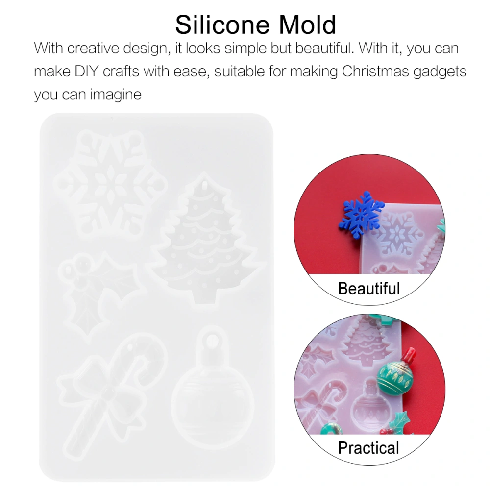 Christmas Series Mould Creative Silicone Mould DIY Crystal Epoxy Molds