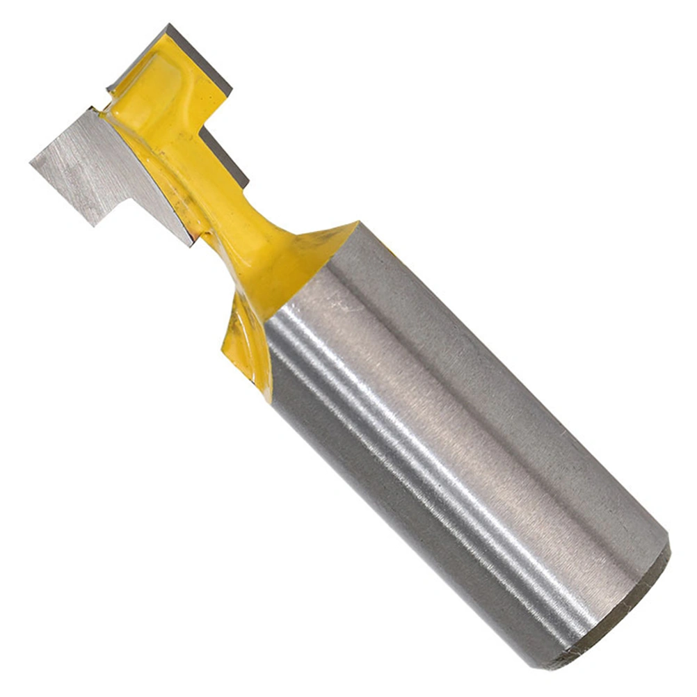 T-Slot Cutter Bit Steel Handle Woodworking Cutters Router Bit Photo Frame Milling (1/2 x 1/2 Inch)