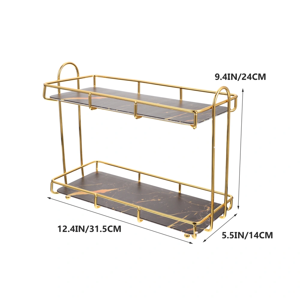 Countertop Organizer Toiletry Storage Rack Dressing Table Storage Holder for Bathroom