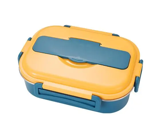 Lunch Box Compartments Leak Proof Lunch Box Meal Prep Container Box with Utensils for Picnic