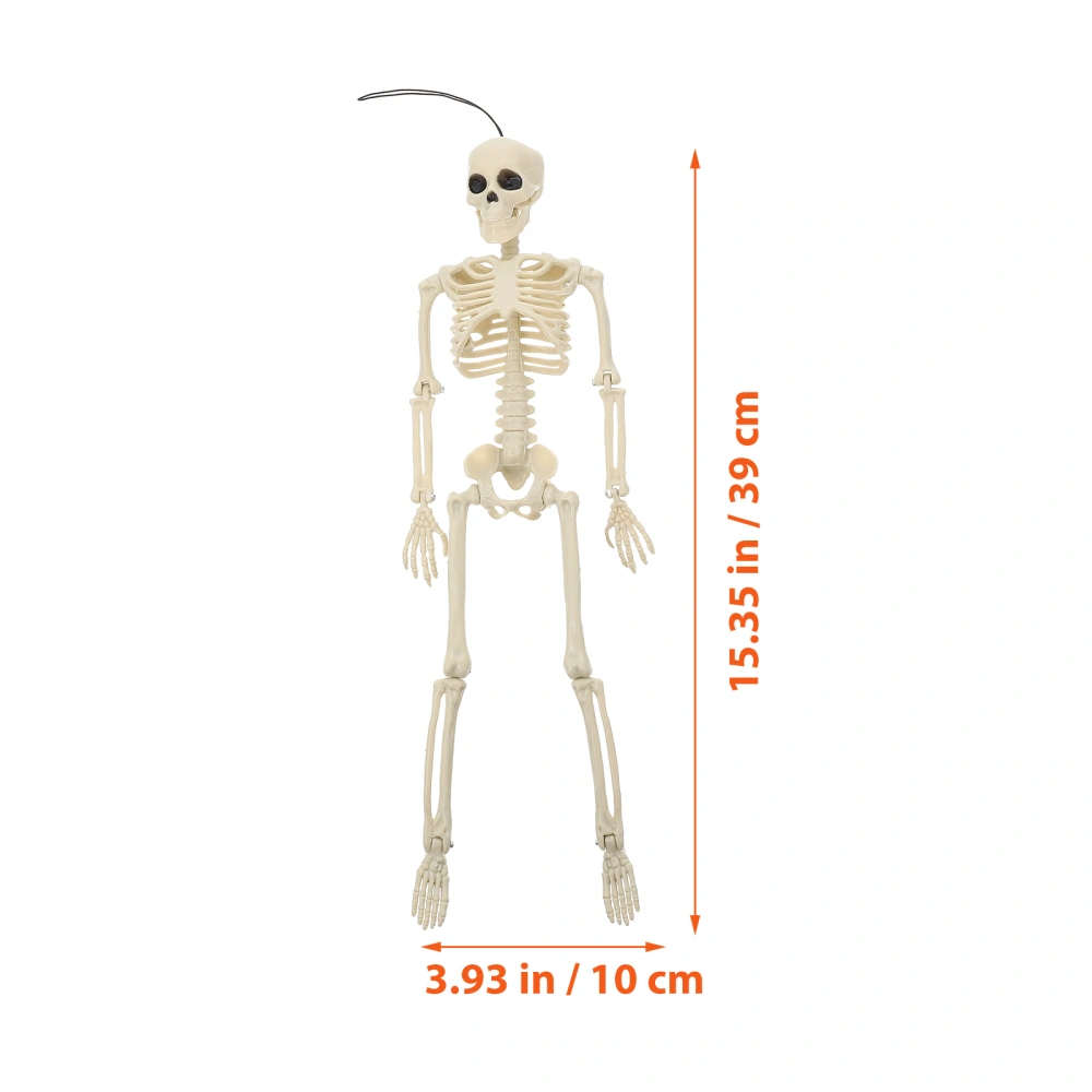 3Pcs Halloween Prank Prop Small Skeleton Model Party Decorative Human Skeleton