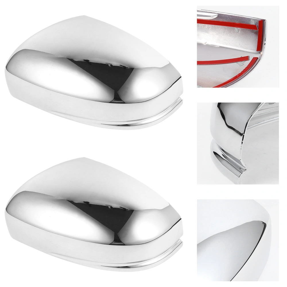 1 Pair Durable Rearview Mirror Cover Car Rearview Mirror Modified Supplies