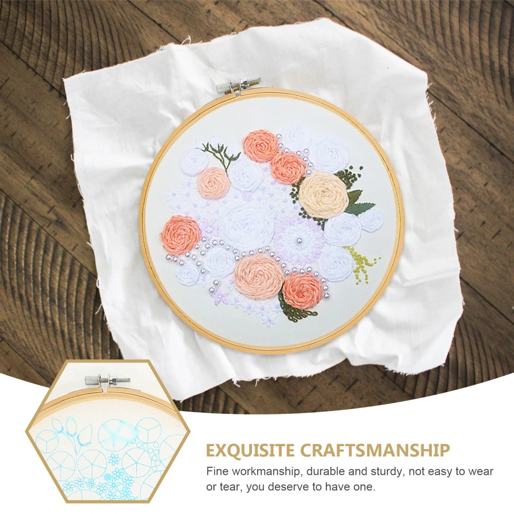 1 Set Cross Stitch Set Floral Embroidery Kit Hand-made Crafts Adult Cross Stitch Material