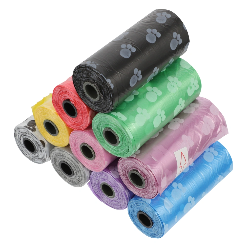 330pcs/22 Rolls Pet Poop Picking Bag Litter Bag Poop Container Peg Waste Bag