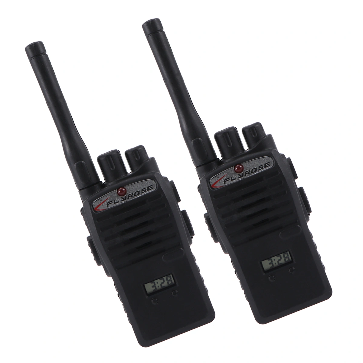2pcs Black Mini Wireless Walkie Talkie Kid Two-Way Radio Kids Toys Portable Play Game Radio Frequency Transceiver Ham Radio Children