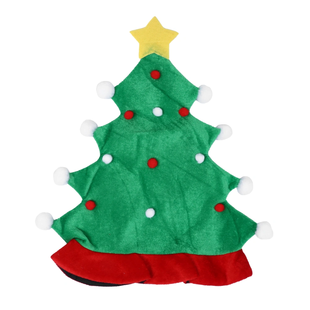 1pc Xmas Decorative Christmas Tree-Shape Hat Performance Hat Party Prop