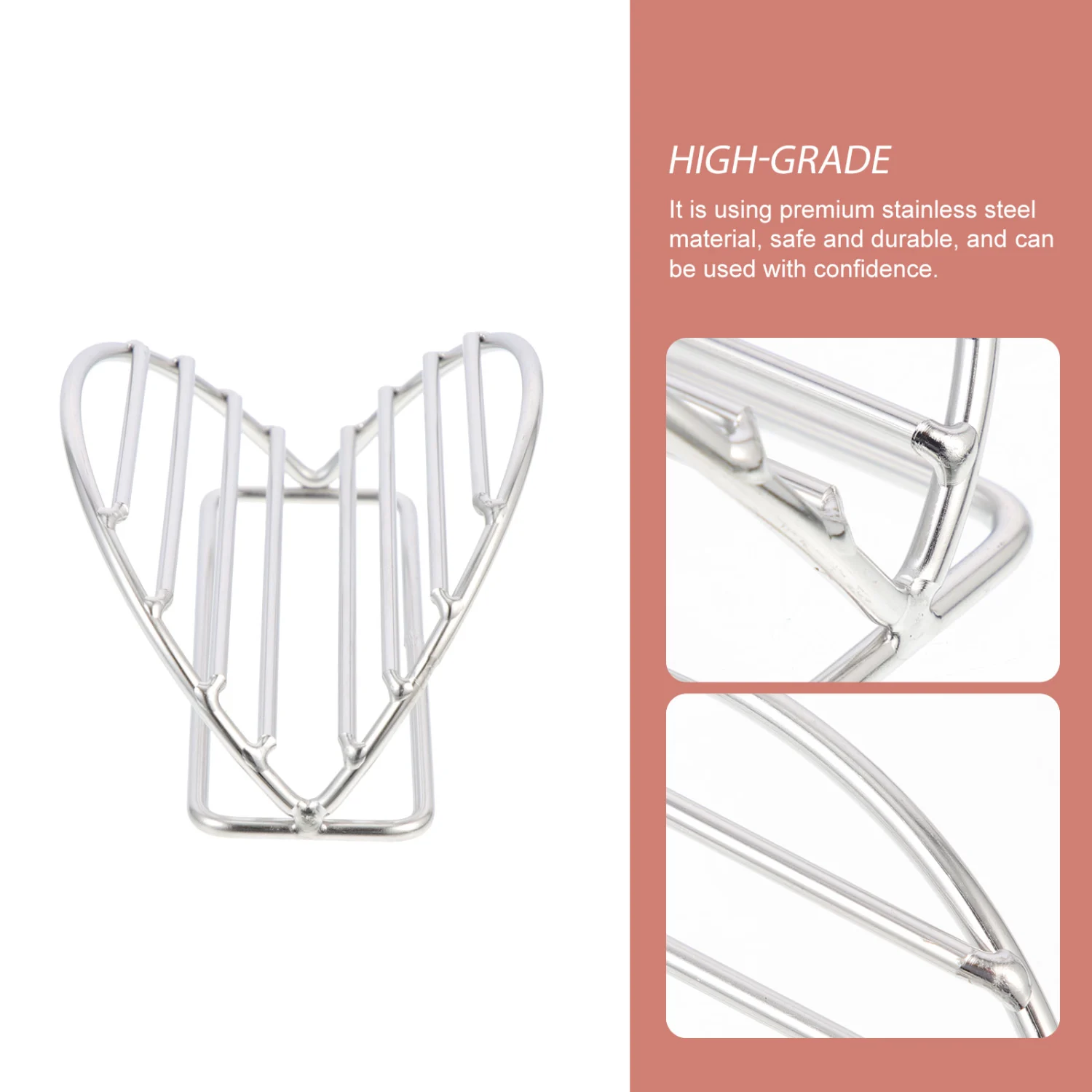 Taco Rack Stand Stainless Steel Taco Holder Household Taco Rack Restaurant Taco Rack